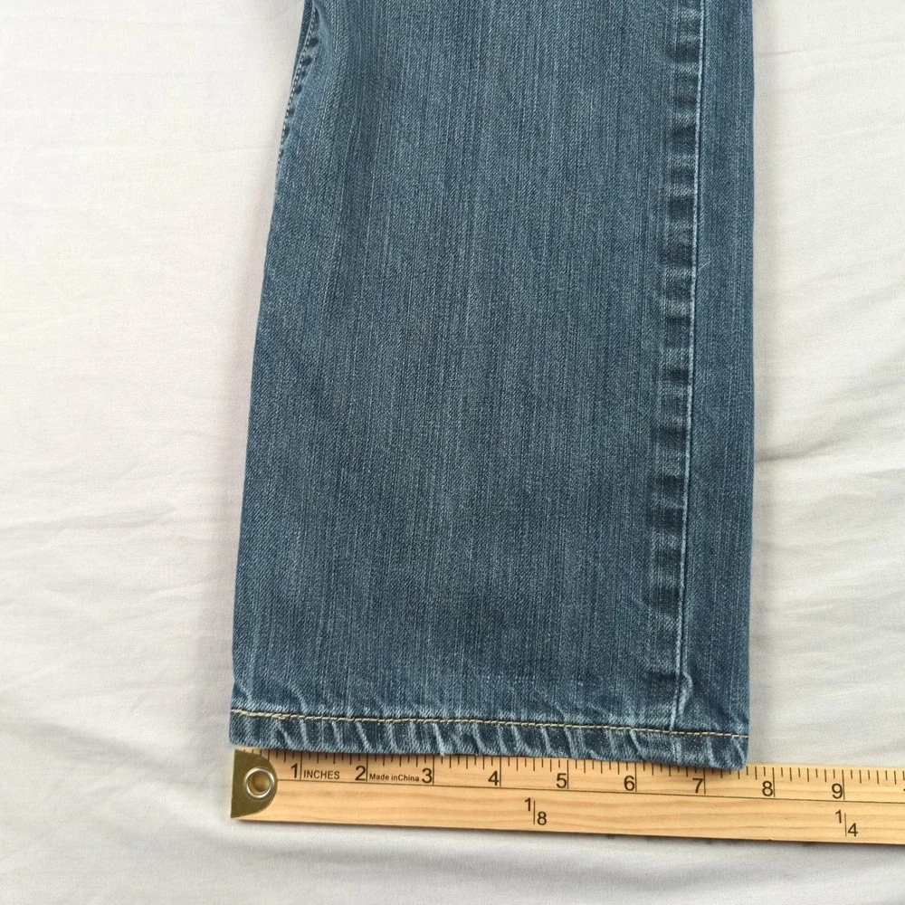Levis 501 Jeans Mens 32x30 Blue Button Fly Classic American‎ Western Faded